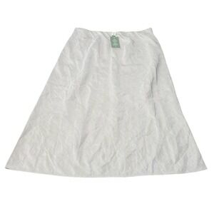 H&M Light Gray A-Line Skirt